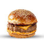 Half Pounder Cheeseburger 